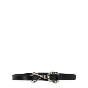 Alexander Mcqueen Hook-Embellished Leather Belt - NWT